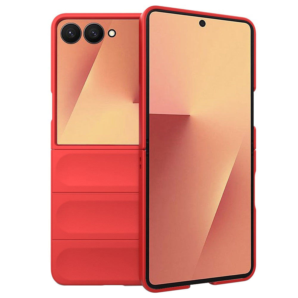 Θήκη για Samsung Galaxy Z Flip7 F766, Techsuit, Magic Shield, Κόκκινο