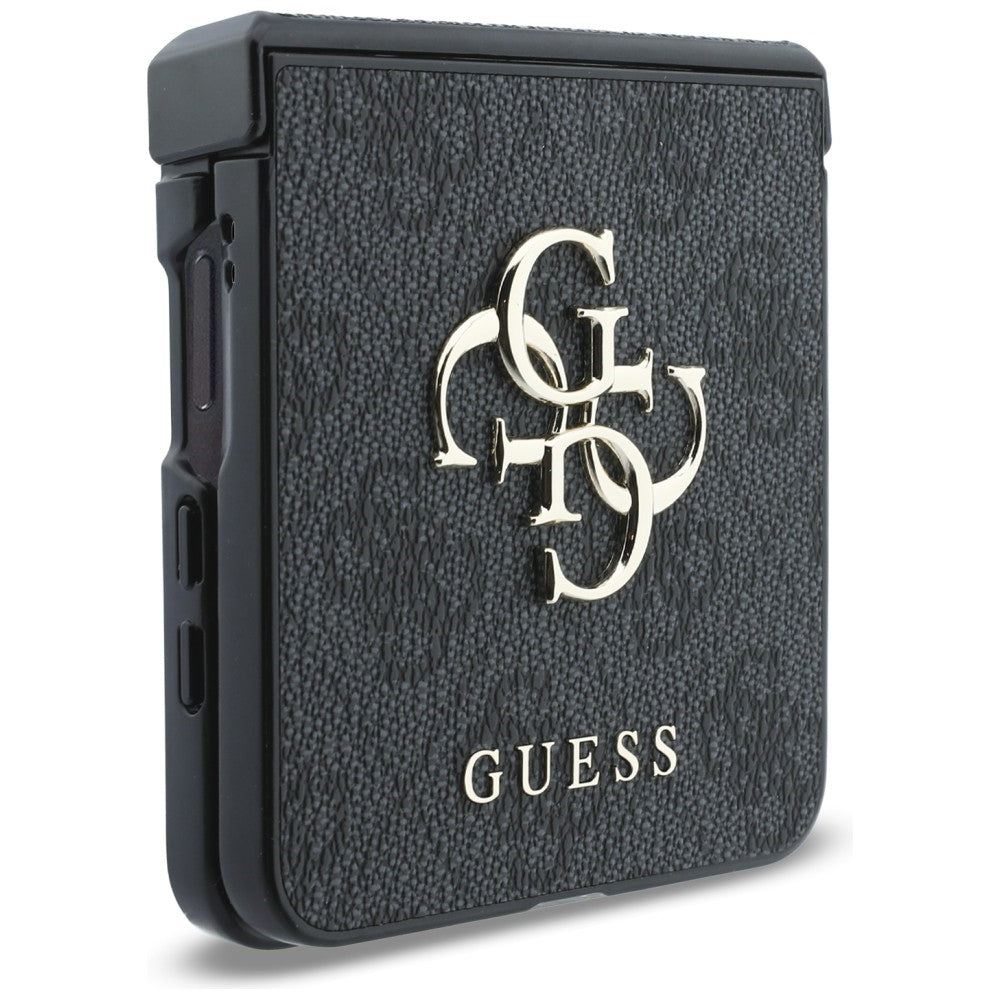 Θήκη για Samsung Galaxy Z Flip8 F776, Guess, 4G Big Logo, Μαύρο