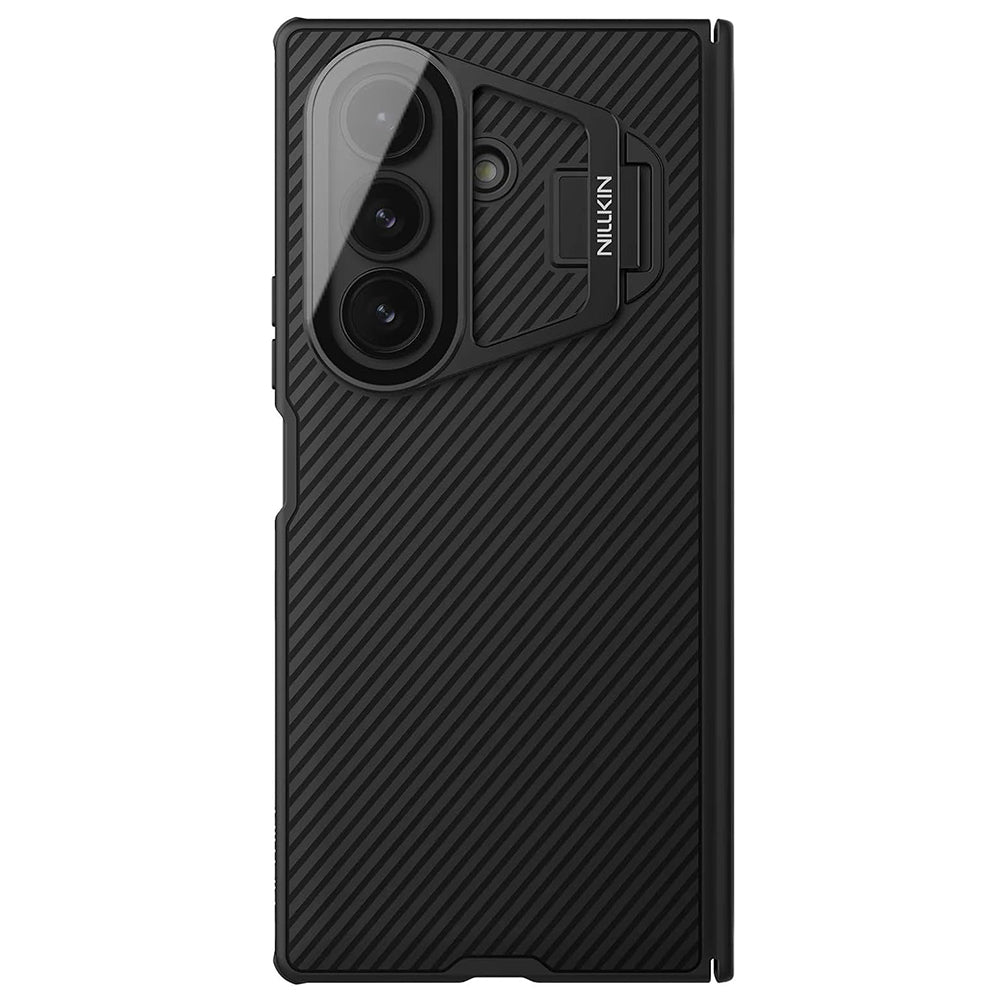 Θήκη για Samsung Galaxy Z Fold7 F966, Nillkin, CamShield Prop με Διαφανές Κάλυμμα Φακού, Μαύρο