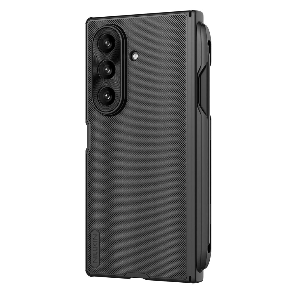 Θήκη για Samsung Galaxy Z Fold7 F966, Nillkin, Super Frosted Shield με Θήκη για Στυλό, Μαύρη