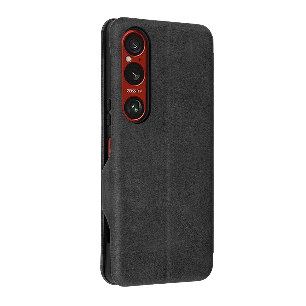 Θήκη για Sony Xperia 1 VI, Techsuit, Safe Wallet Plus, Μαύρο