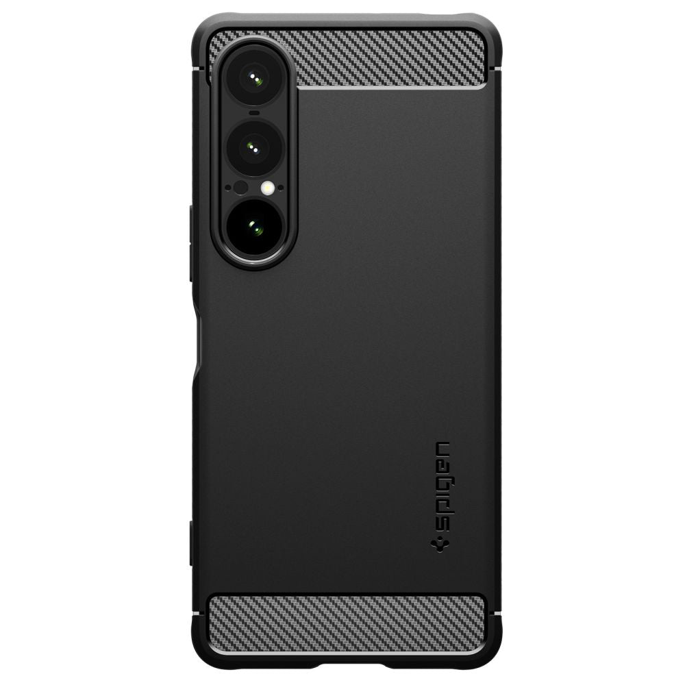 Θήκη για Sony Xperia 1 VII, Spigen, Rugged Armor, Ματ Μαύρη