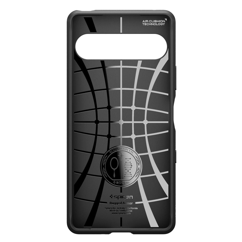 Θήκη για Sony Xperia 10 VII, Spigen, Rugged Armor, Μαύρη