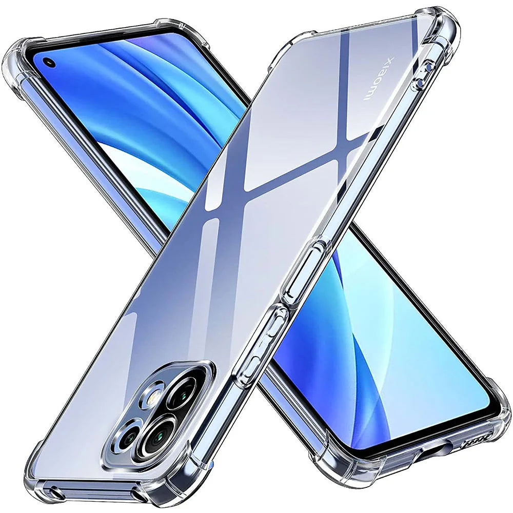 Θήκη για Xiaomi 11 Lite 5G NE / Mi 11 Lite 5G / 11 Lite, Techsuit, Ανθεκτική σε Κρούσεις Διαφανής, Διαφάνεια