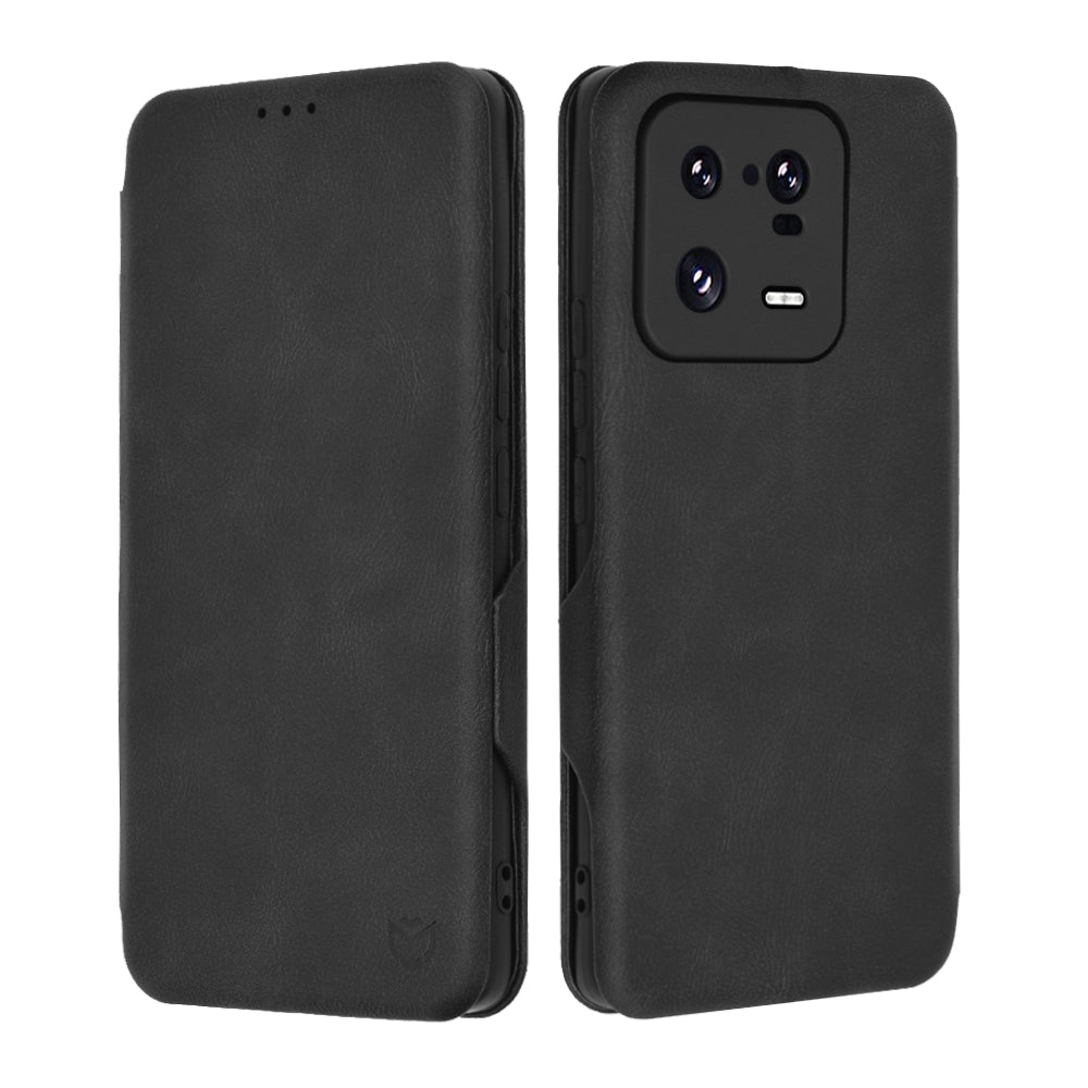 Θήκη για Xiaomi 13 Pro, Techsuit, Safe Wallet Plus, Μαύρη