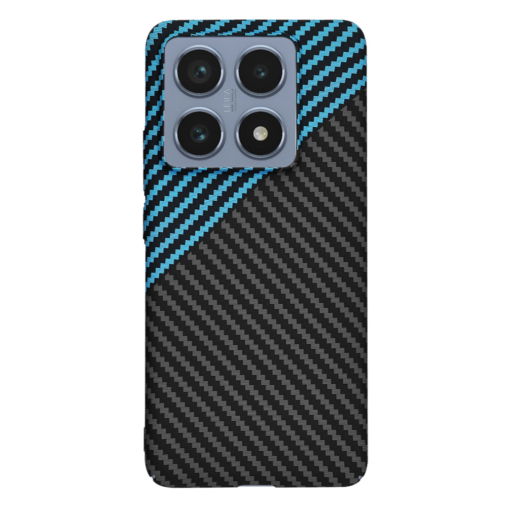 Θήκη για Xiaomi 14T Pro, Techsuit, Carbonite FiberShell, Μαύρο Μπλε