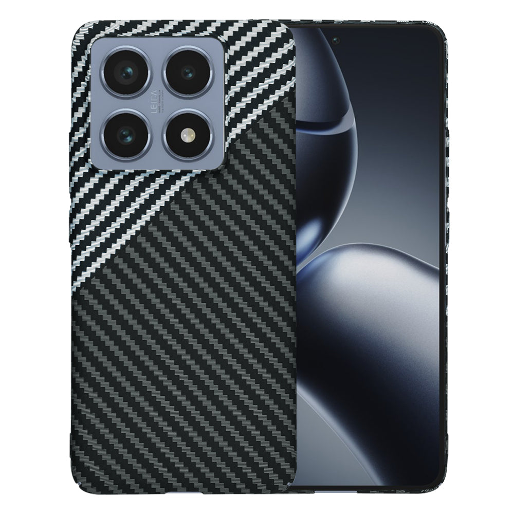 Θήκη για Xiaomi 14T Pro, Techsuit, Carbonite FiberShell, Μαύρο Γκρι