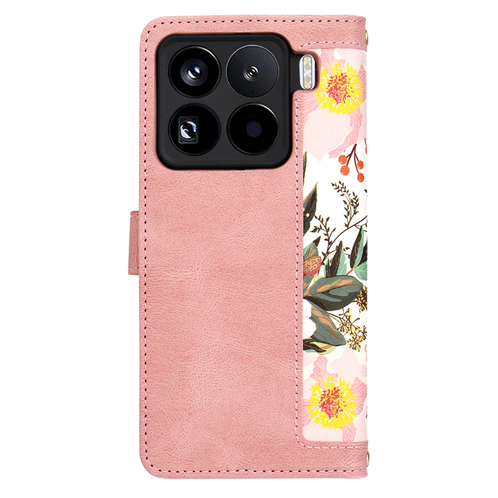 Θήκη για Xiaomi 15 Pro, Techsuit, FlipCraft, Ροζ