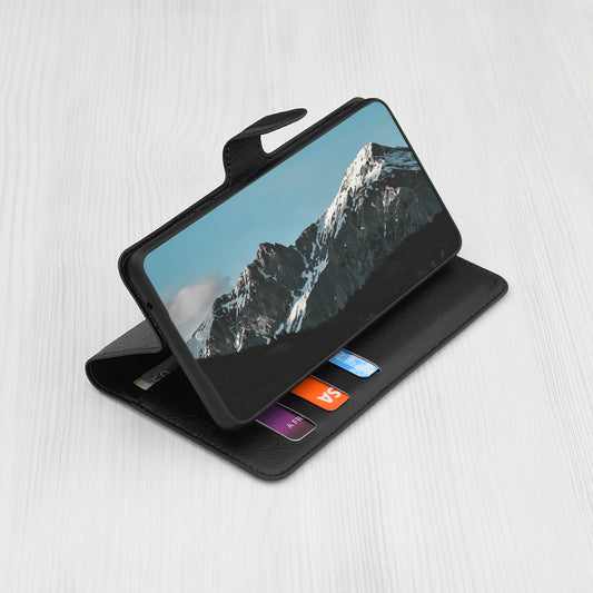 Θήκη για Xiaomi 15 Pro, Techsuit, Leather Folio, Μαύρη