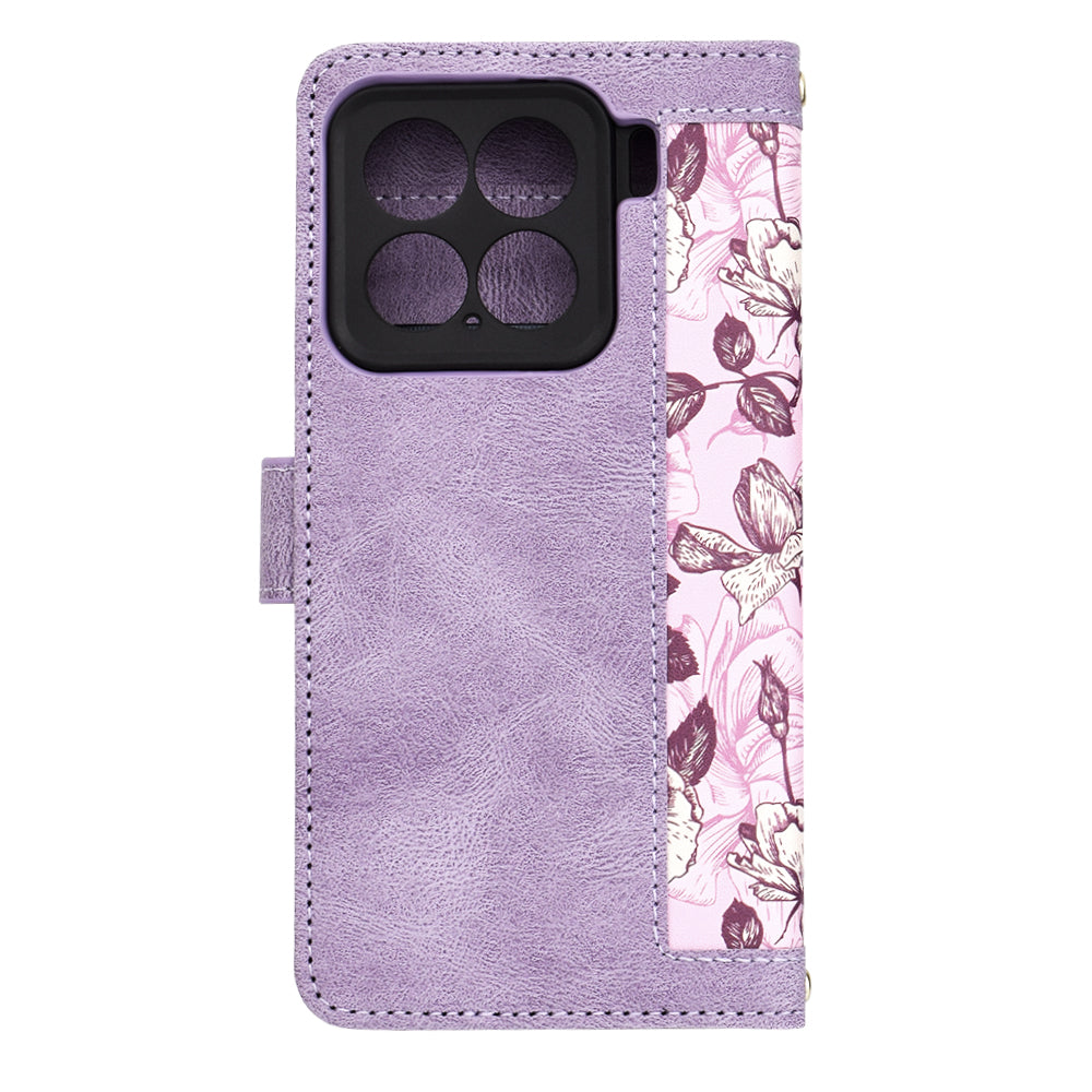 Θήκη για Xiaomi 15, Techsuit, FlipCraft, Μωβ
