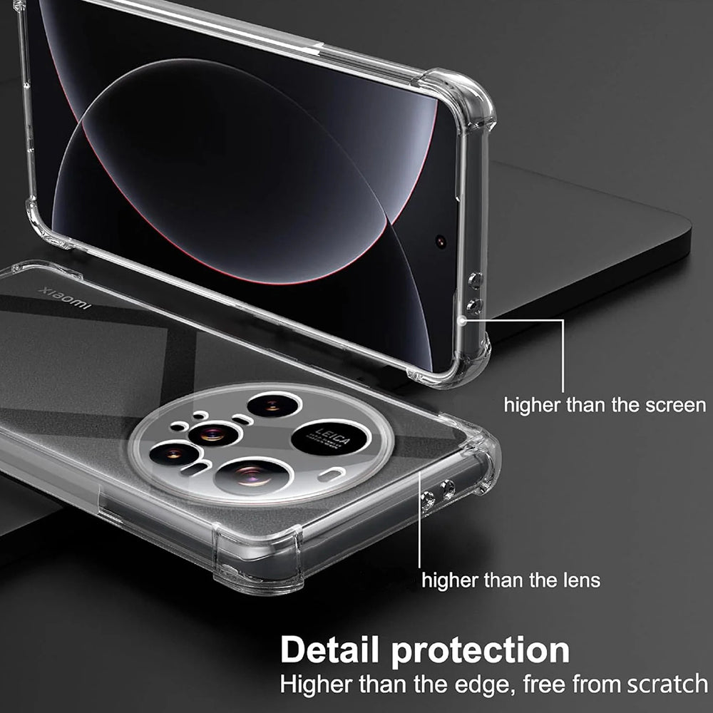 Θήκη για Xiaomi 15 Ultra, Techsuit, Ανθεκτική σε Κρούσεις Διαφανής, Διάφανη