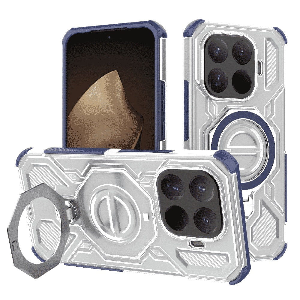 Θήκη για Xiaomi 15T Pro, Techsuit, Carbon Shield Pro, Μπλε
