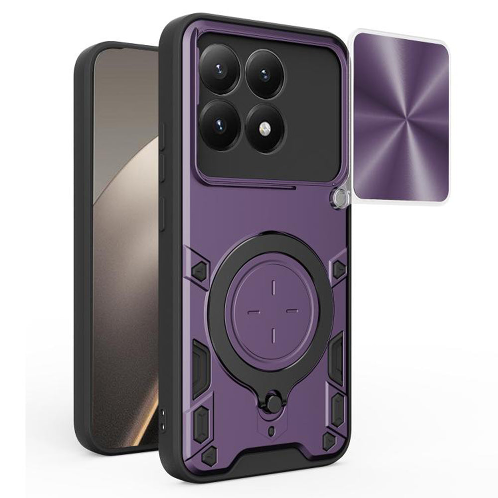 Θήκη για Xiaomi 15T, Techsuit, CamGuard Pro, Μωβ