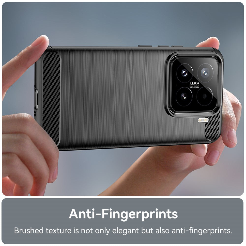 Case for Xiaomi 15T, Techsuit, Carbon, Black