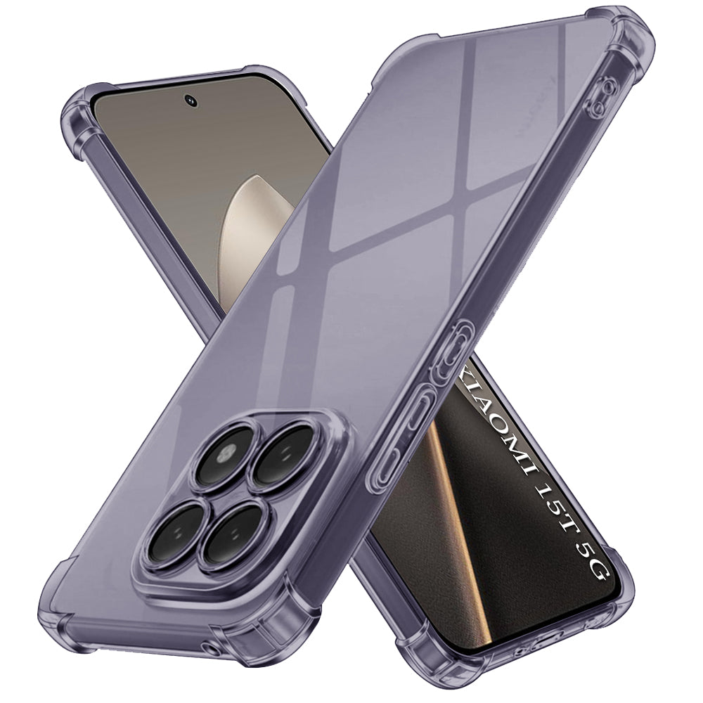 Θήκη για Xiaomi 15T, Techsuit, Ανθεκτική σε Κρούσεις Διαφανής, Καπνιστή