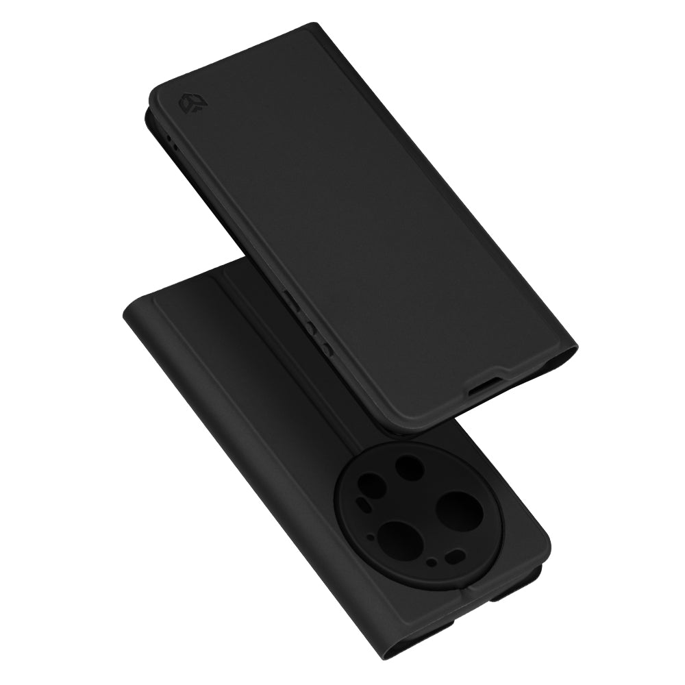 Θήκη για Xiaomi 17 Ultra, Techsuit, Magskin Book, Μαύρη