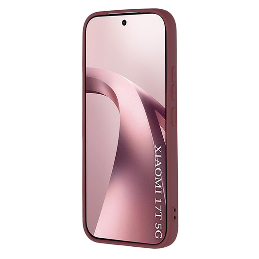 Θήκη για Xiaomi 17T, Techsuit, SoftFlex, Βυσσινί