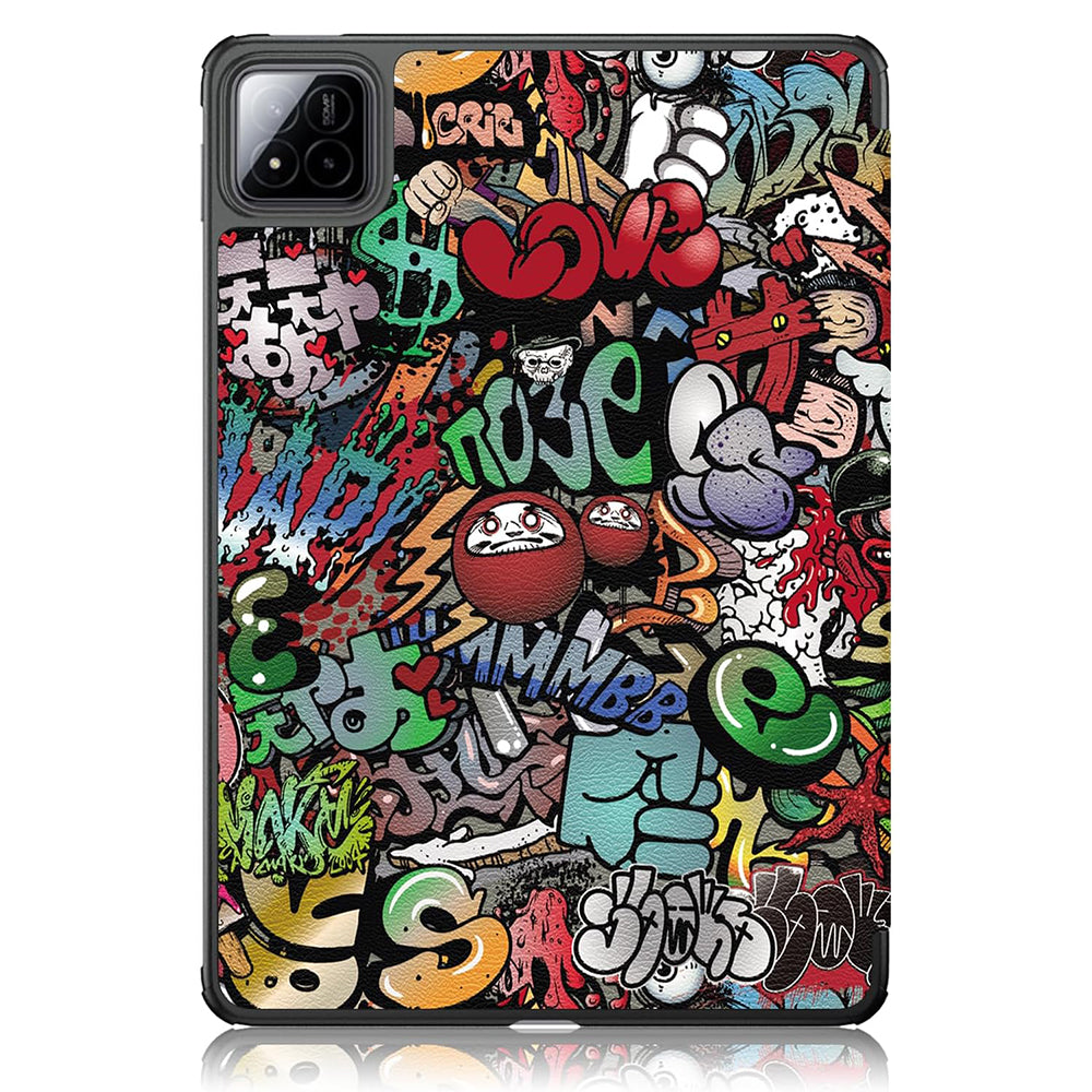 Θήκη για Xiaomi Pad 7 / 7 Pro, Techsuit, FoldPro Urban Vibe, Πολύχρωμο