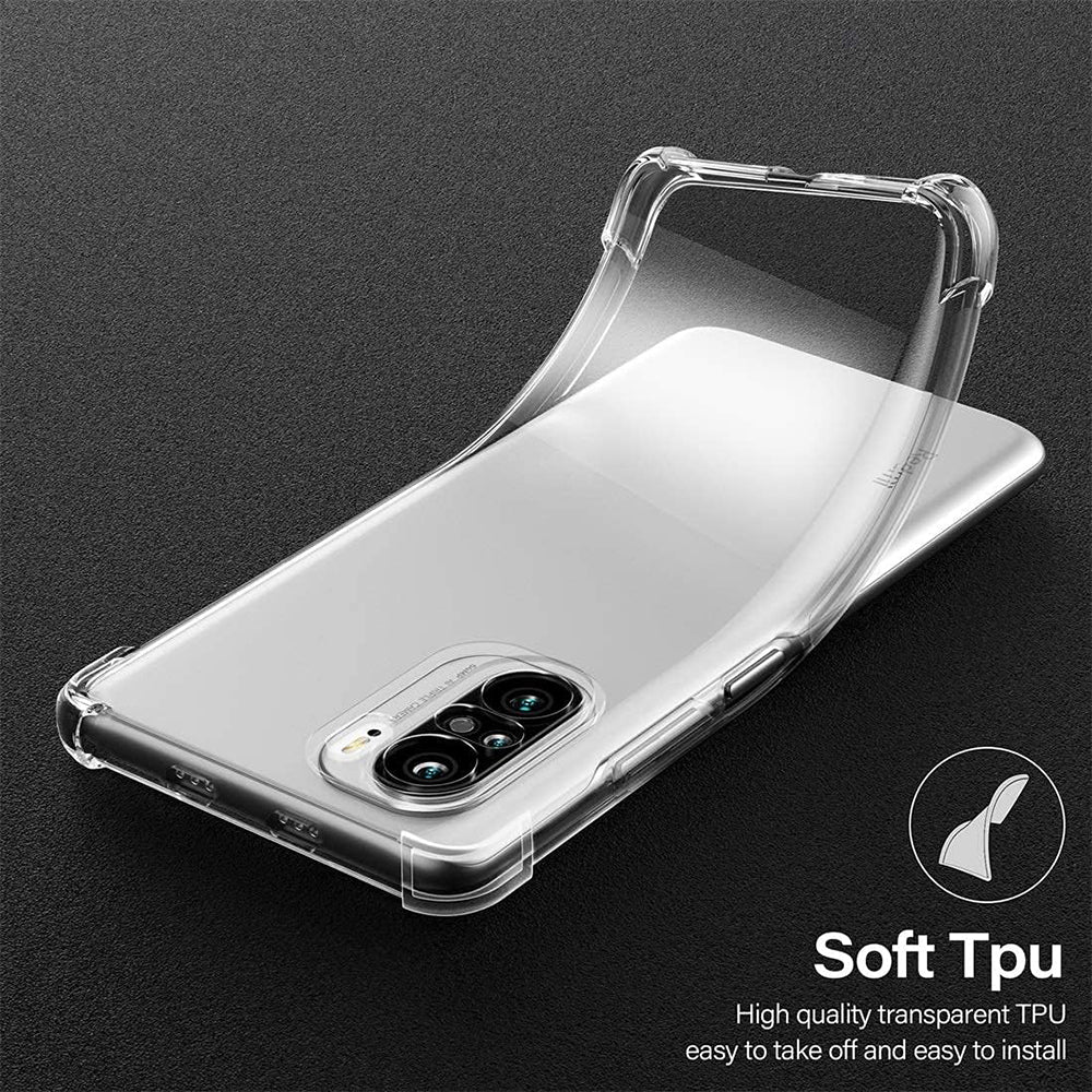 Θήκη για Xiaomi Poco F3 / Mi 11i, Techsuit, Ανθεκτική σε Κρούσεις Διαφανής, Διάφανη
