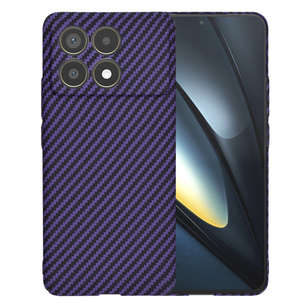 Θήκη για Xiaomi Poco F6 Pro, Techsuit, Carbonite FiberShell, Μωβ