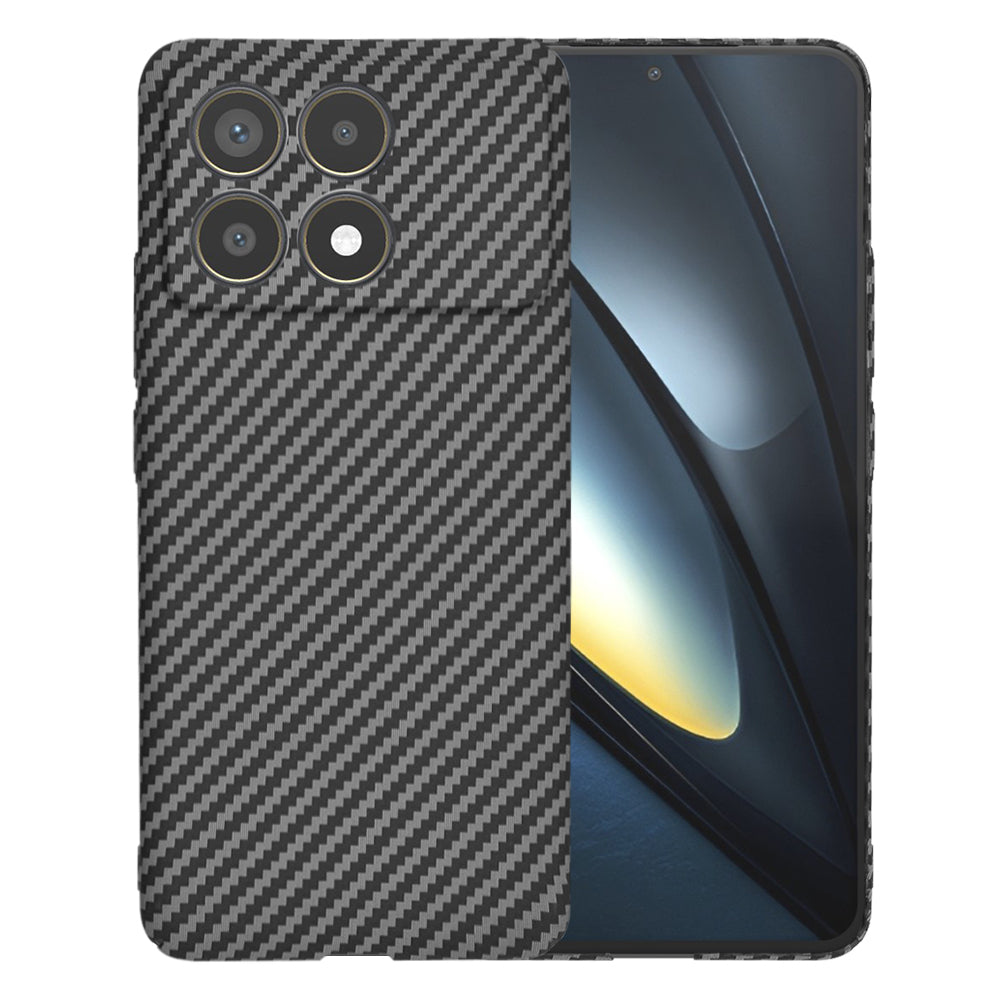 Θήκη για Xiaomi Poco F6 Pro, Techsuit, Carbonite FiberShell, Μαύρο