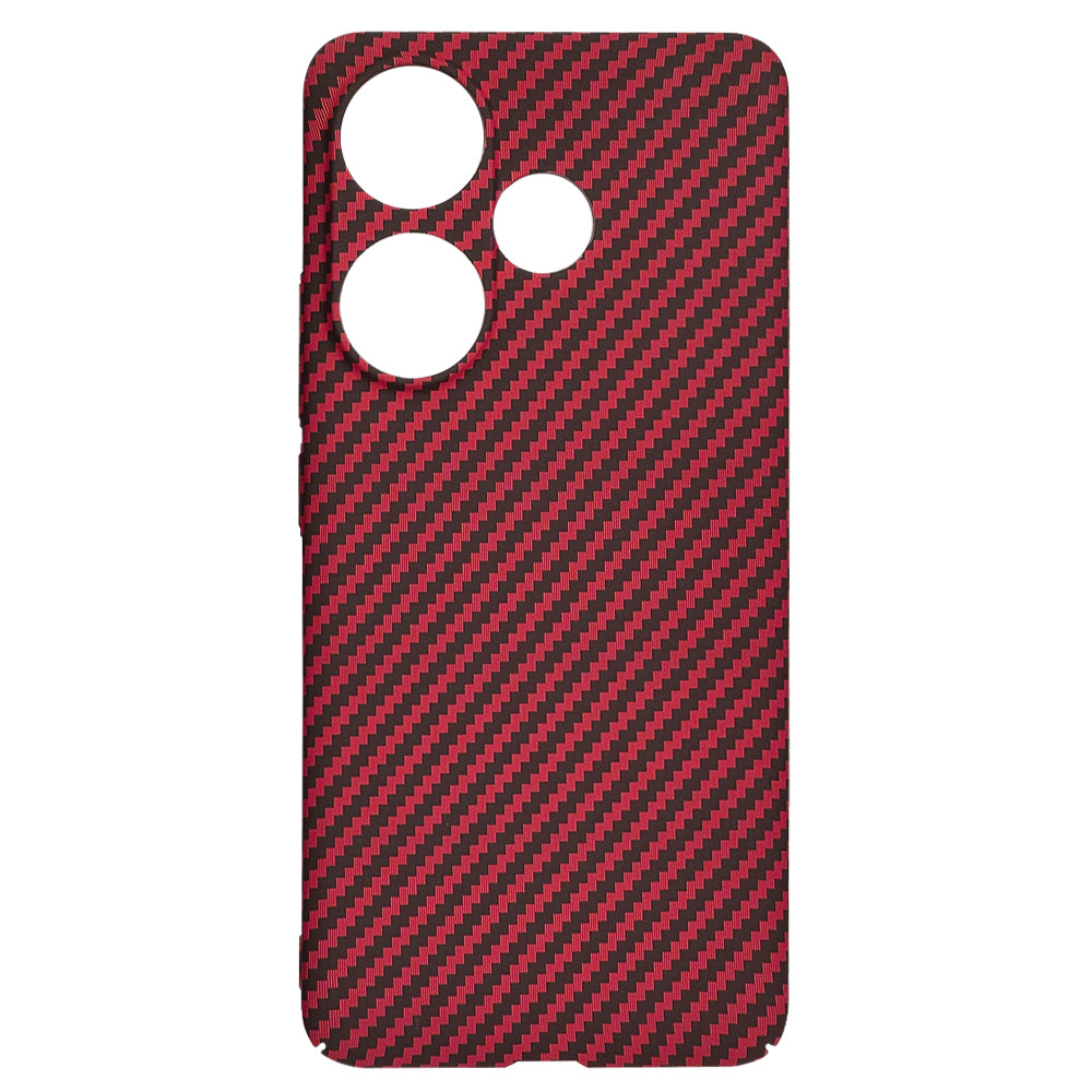 Θήκη για Xiaomi Poco F6, Techsuit, Carbonite FiberShell, Κόκκινο