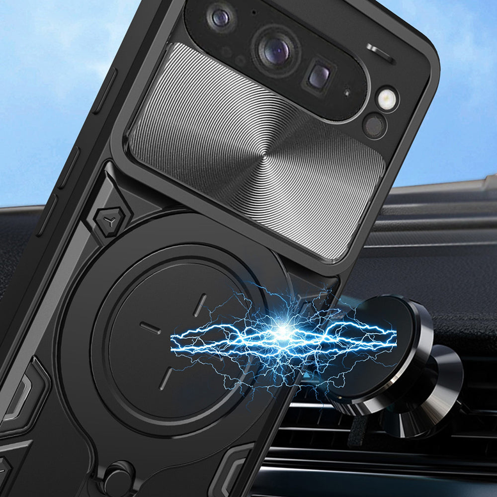 Θήκη για Xiaomi Poco F8 Pro, Techsuit, CamGuard Pro, Μαύρη