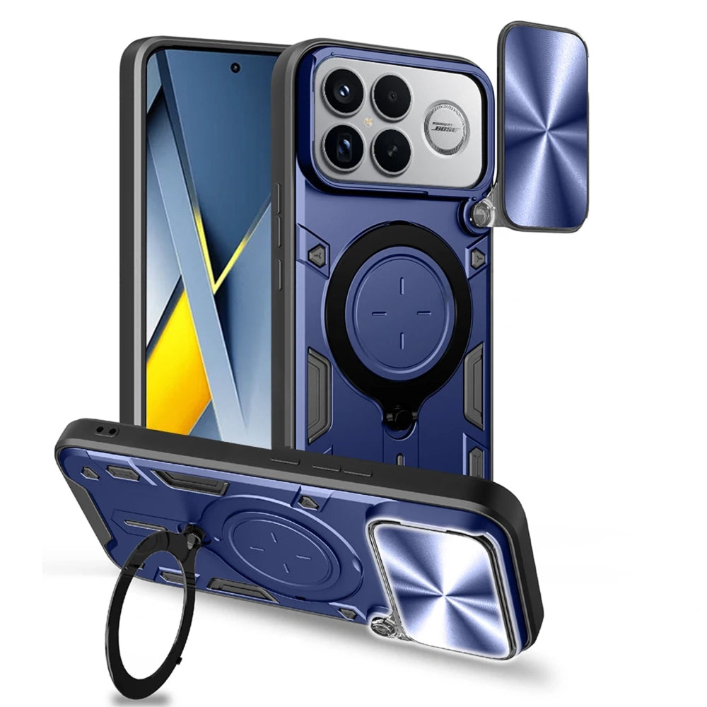 Θήκη για Xiaomi Poco F8 Ultra, Techsuit, CamGuard Pro, Μπλε