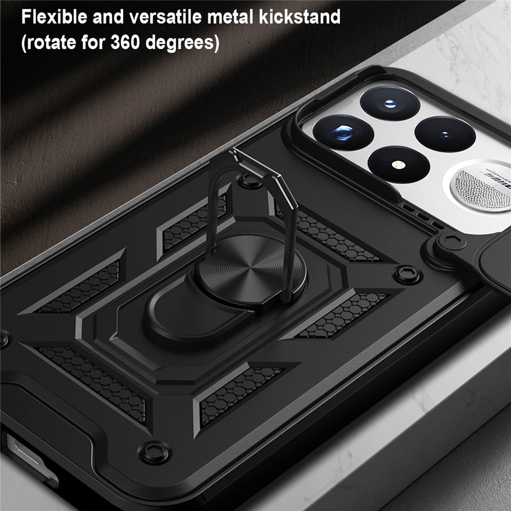 Case for Xiaomi Poco F9 Ultra, Techsuit, CamShield, Black