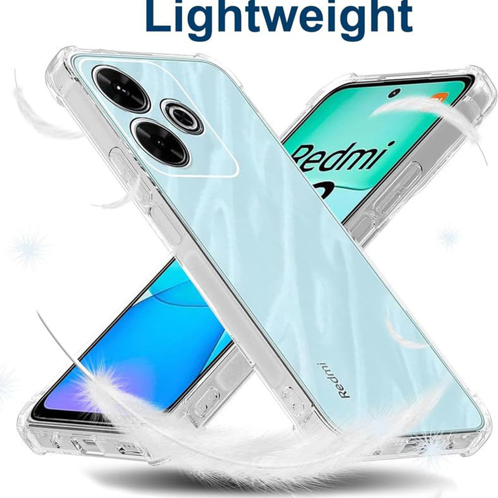 Θήκη για Xiaomi Poco M6 4G / Redmi 13, Techsuit, Ανθεκτική σε Κρούσεις Διαφανής, Διαφάνεια