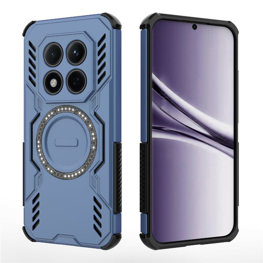 MagSafe Case for Xiaomi Poco M8 Pro / Redmi Note 15 Pro+ 5G, Techsuit, ArmorMag, Blue