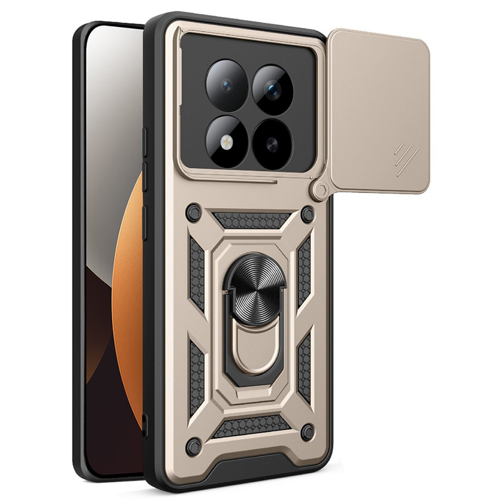 Θήκη για Xiaomi Poco M8 Pro / Redmi Note 15 Pro+ 5G, Techsuit, CamShield, Χρυσή
