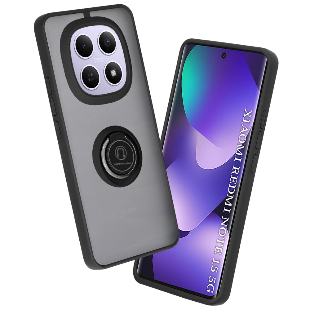 Θήκη για Xiaomi Poco M8 / Redmi Note 15 5G / Note 15 4G, Techsuit, Glinth, Μαύρη
