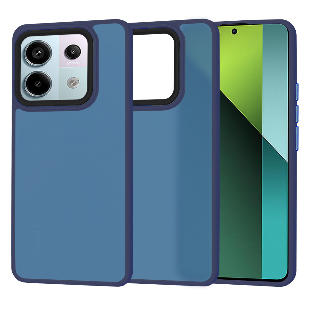 Θήκη για Xiaomi Poco X6 / Note 13 Pro 5G, Techsuit, HaloFrost, Μπλε σκούρο