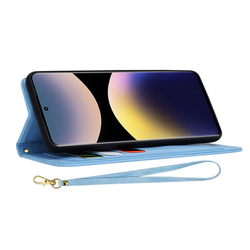 Θήκη για Xiaomi Poco X7 / Note 14 Pro 5G, Techsuit, FlipCraft, Μπλε