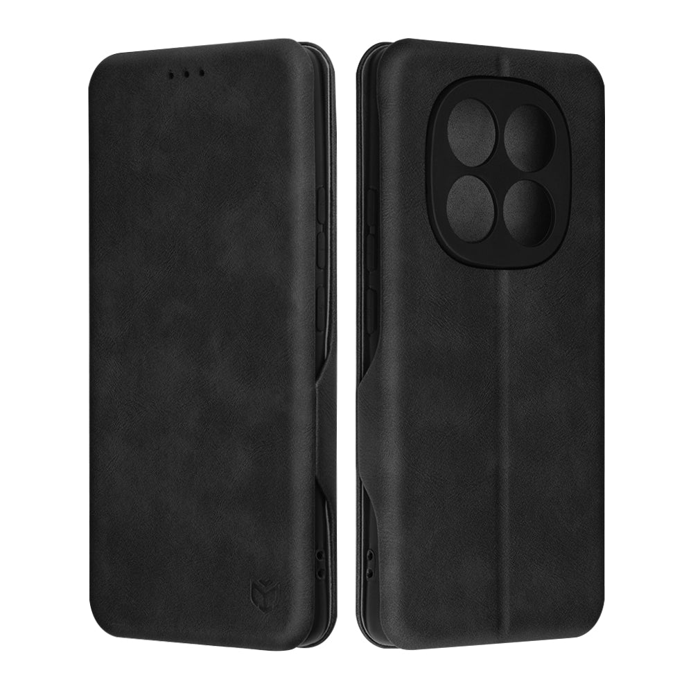 Θήκη για Xiaomi Poco X7 / Note 14 Pro 5G, Techsuit, Safe Wallet Plus, Μαύρο