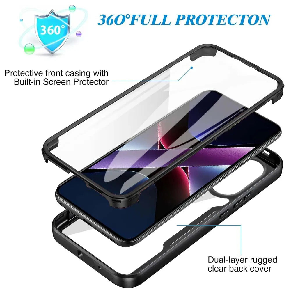 Θήκη για Xiaomi Poco X7 Pro, Techsuit, ColorVerse 360, Μπλε