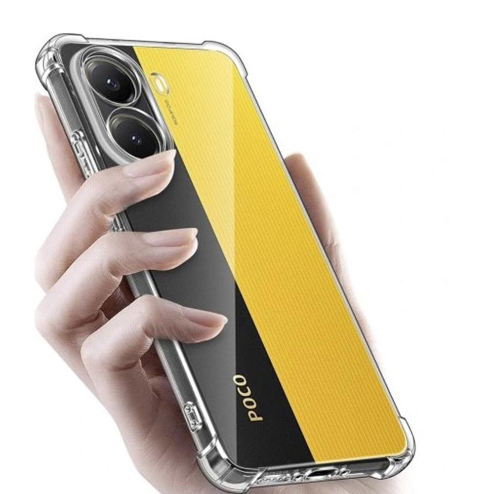 Θήκη για Xiaomi Poco X7 Pro, Techsuit, Ανθεκτική σε Κρούσεις Διαφανής, Διάφανη