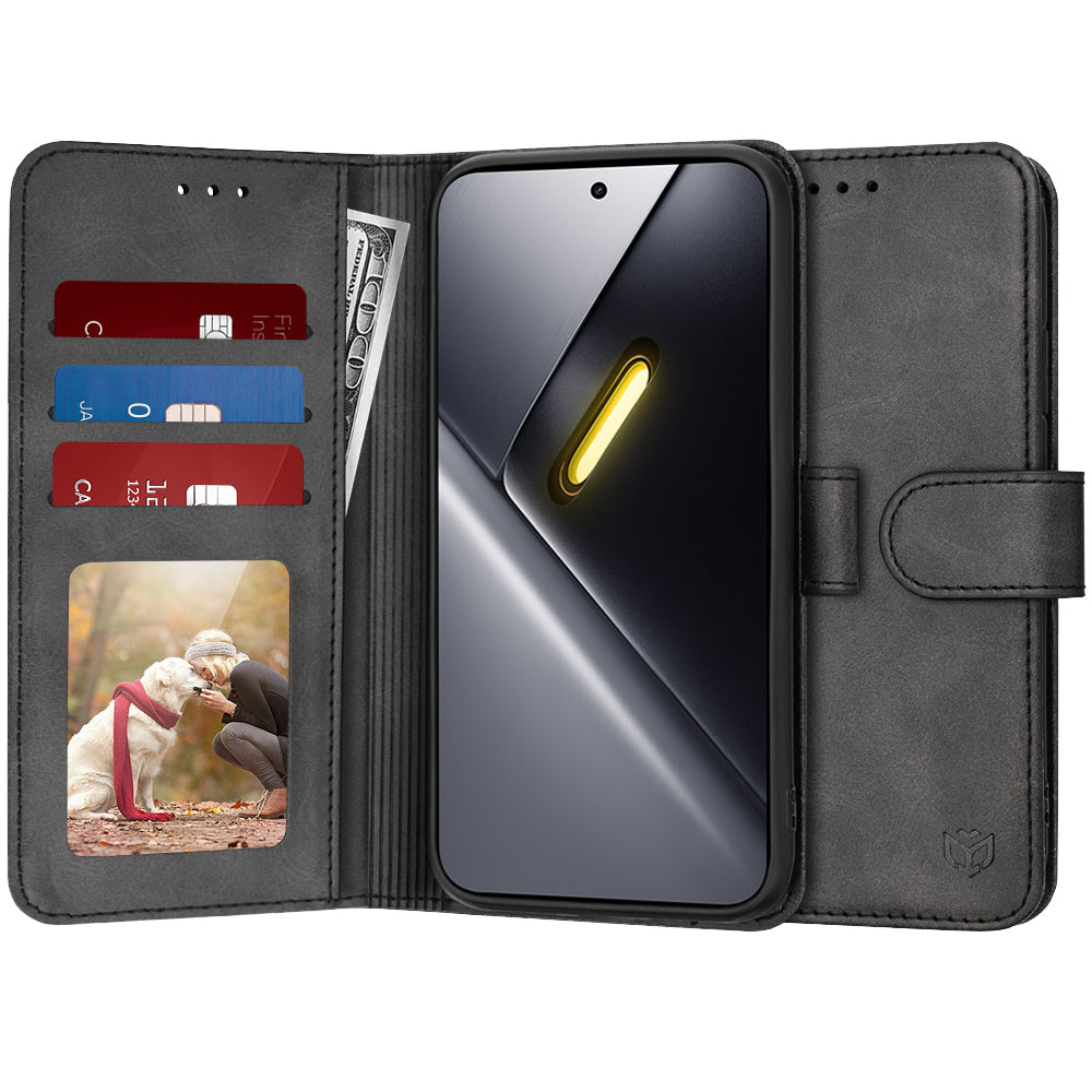 Θήκη για Xiaomi Poco X8 Pro Max, Techsuit, Diary Book, Μαύρη