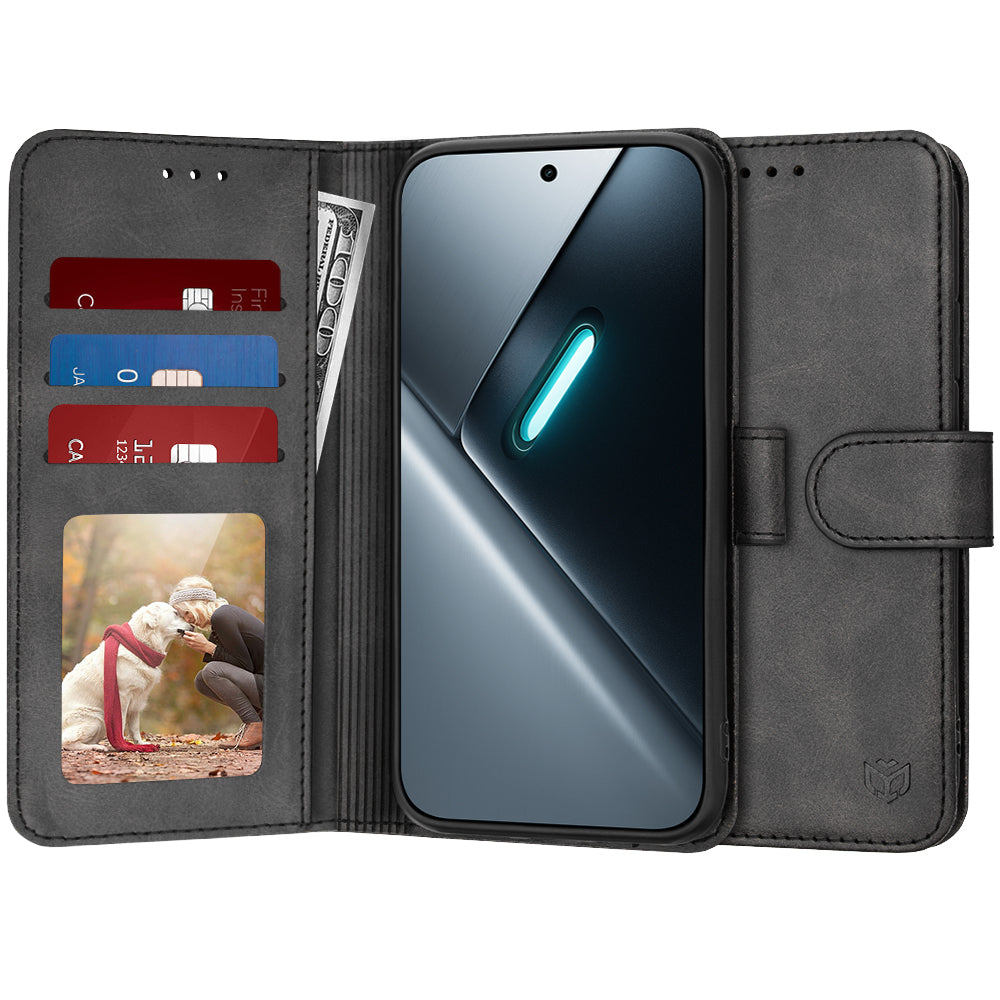 Θήκη για Xiaomi Poco X8 Pro, Techsuit, Diary Book, Μαύρη