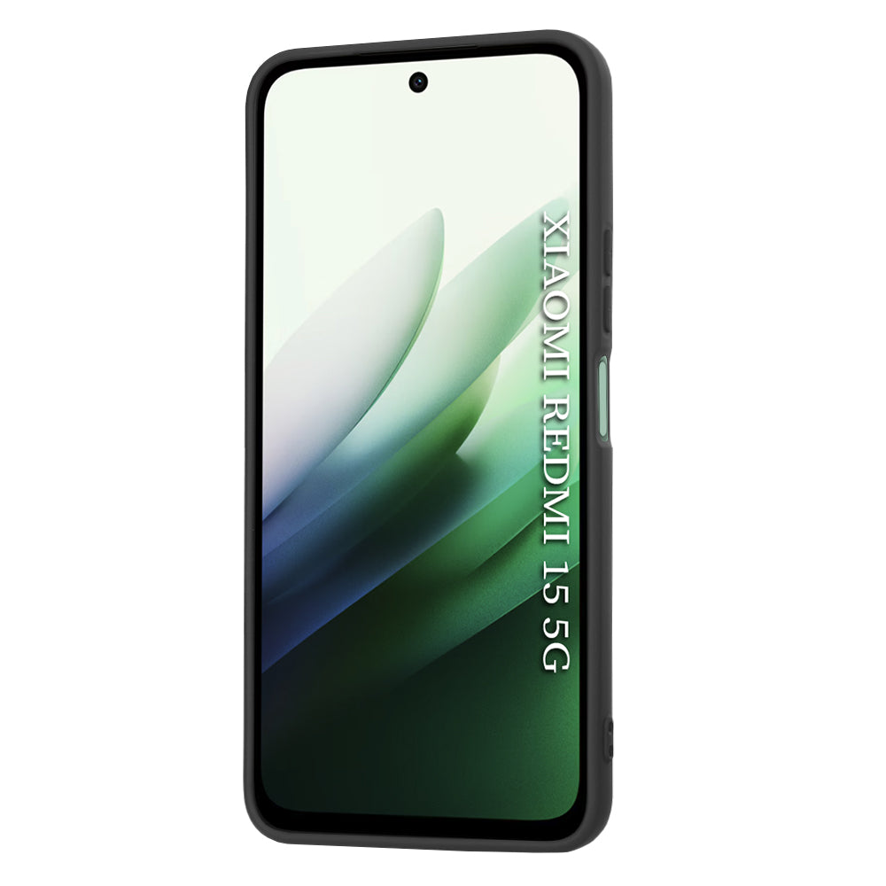 Θήκη για Xiaomi Redmi 15 5G / 15 4G, Techsuit, SoftFlex, Μαύρο