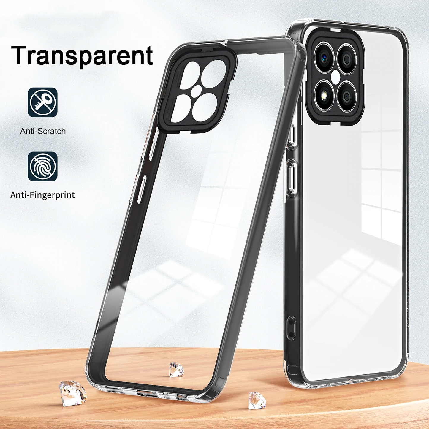 Κάλυμμα για Xiaomi Poco M6 / Redmi 13C 5G / Poco C65 / Redmi 13C, OEM, Enviro Hybrid, Μαύρο