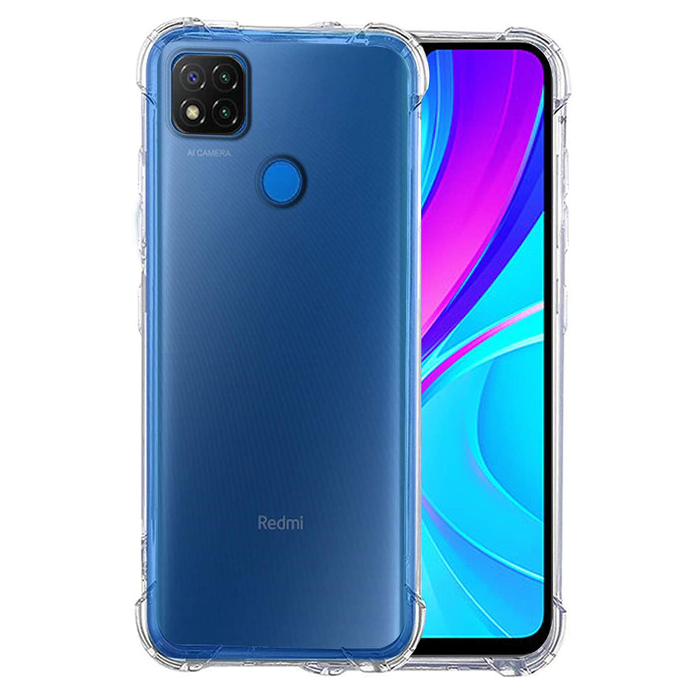 Θήκη για Xiaomi Redmi 9C NFC / 9C, Techsuit, Ανθεκτική σε Κρούσεις Διαφανής, Διάφανη