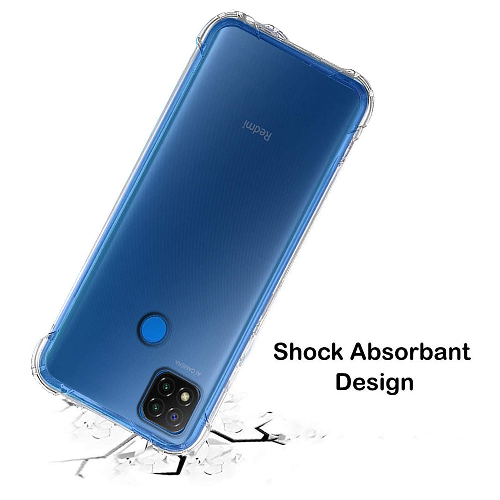 Θήκη για Xiaomi Redmi 9C NFC / 9C, Techsuit, Ανθεκτική σε Κρούσεις Διαφανής, Διάφανη