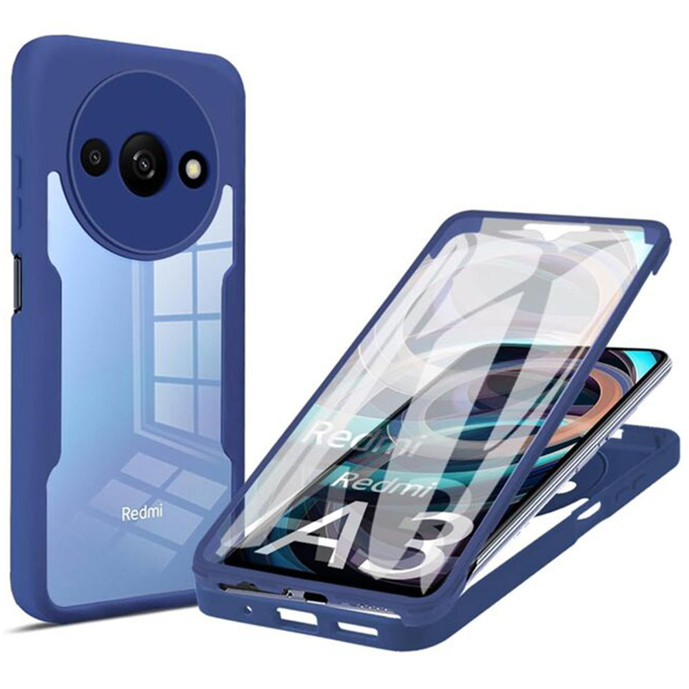 Θήκη για Xiaomi Redmi A3x / A3, Techsuit, ColorVerse 360, Μπλε