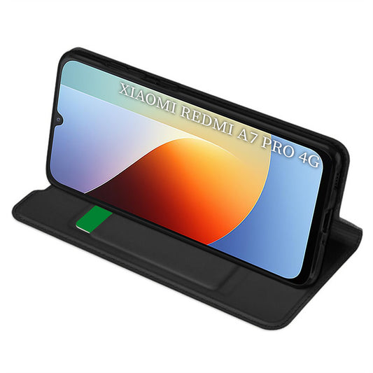 Θήκη για Xiaomi Redmi A7 Pro 4G, Techsuit, Magskin Book, Μαύρο
