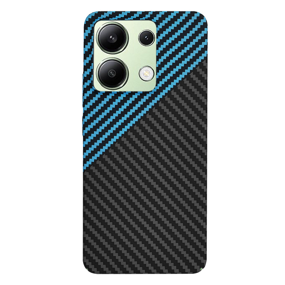 Θήκη για Xiaomi Redmi Note 13 4G, Techsuit, Carbonite FiberShell, Μαύρο Μπλε