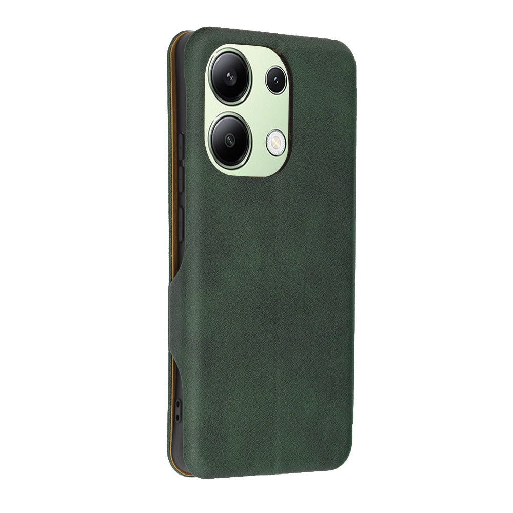 Θήκη για Xiaomi Redmi Note 13 4G, Techsuit, Safe Wallet Plus, Πράσινο