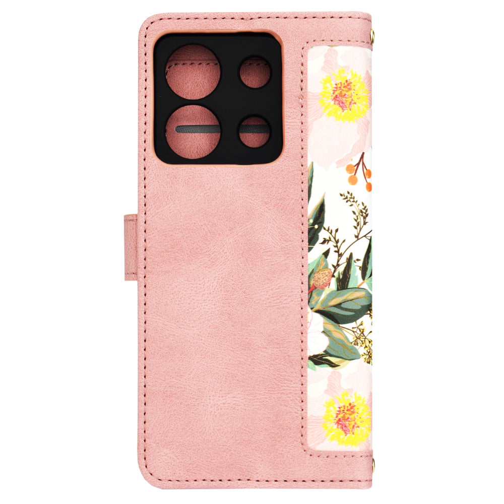Θήκη για Xiaomi Redmi Note 13 5G, Techsuit, FlipCraft, Ροζ