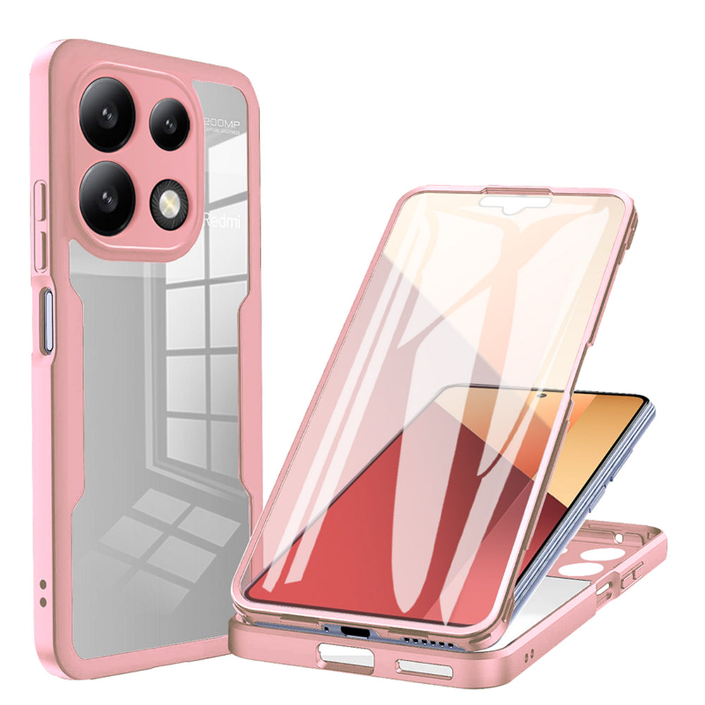 Θήκη για Xiaomi Redmi Note 13 Pro 4G / Poco M6 Pro 4G, Techsuit, ColorVerse 360, Ροζ